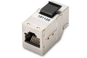 Acoplador DIGITUS Keystone para CAT6A, CAT7, RJ45 a RJ45, Snap-in, 10 GBit Ethernet - Imagen 1 de 1