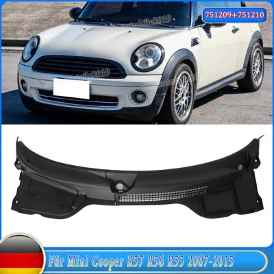 2x Windschutz Windlaufabdeckung Für Mini R55 R56 R57 51132751209 links + rechts - Bild 1 von 4