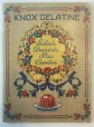 Knox Gelatine Salate Desserts Füße Süßigkeiten Kochbuch Rezeptheft Vintage 1943