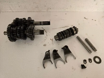 2001 Suzuki DRZ 250 Engine Motor Transmission Gearbox drz 250 01-07 - Image 1 of 4