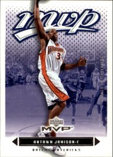 2003-04 Upper Deck MVP Golden State Warriors Basketball Card #45 Antawn Jamison