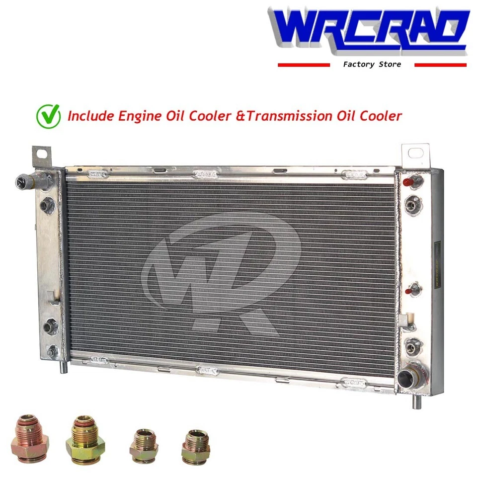 Radiador de 34"" para Chevy Silverado 1500 2500 Suburban Tahoe 4,8 L 5,3 L 6,0 L CU2370 Foto 1 de 4