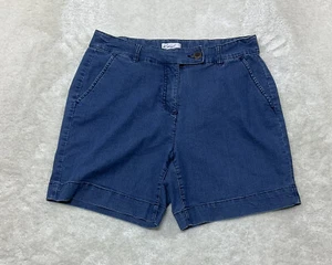 Kim Rogers Womens Size 10 Denim Blue Jean Shorts - Imagen 1 de 7
