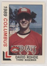 1989 Best Columbus Mudcats Dave Rohde #21