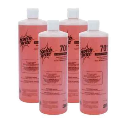 4 Pack Scotch-Brite PROFESSIONAL 26012 Quick Clean 1 Qt Griddle Liquid - Image 1 of 2