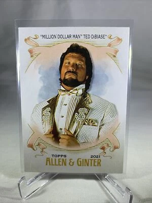 2021 Topps Heritage WWE #AG-15 Allen & Ginter "Million Dollar Man" Ted DiBiase - Image 1 of 2