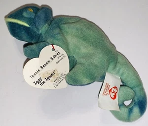 Ty - Iggy La Iguana - Cuarta Edición - Teenie Beanie Baby - 1993 - RARO - Imagen 1 de 3