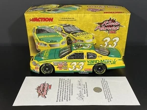 Tony Raines Kevin Harvick #33 Dual Autographed Yardman 2005 1/24 NASCAR Die-Cast - Picture 1 of 13