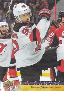 MARCUS JOHANSSON 2017-18 17-18 UPPER DECK 2 CANVAS PARALLEL #C169 DEVILS - Picture 1 of 1