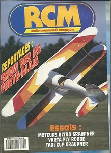 RCM N°124 MOTEURS ULTRA GRAUPNER / VARTA FLY ROBBE / TAXI CUP GRAUPNER - Imagen 1 de 2