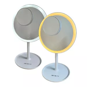 2x Akku Kosmetikspiegel mit Licht 70 LED 5-fach Vergrößerung Spiegel Beleuchtet - Bild 1 von 3