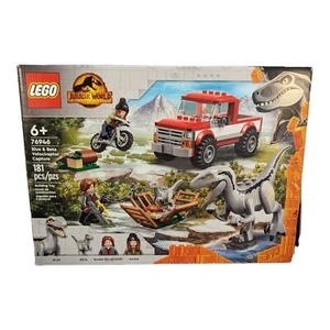 LEGO 76946 Jurassic World Blue & Beta Velociraptor Capture Complete Box & Manual - Picture 1 of 9