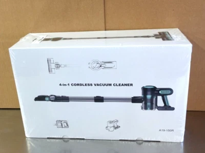 Foppapedretti 4-in-1 Cordless Vacuum Cleaner, Gray/Green