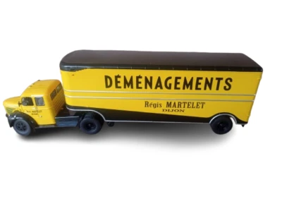 MINIATURA DEL CAMION BERLIET TLR 8 , 1/43,REGIS MARTELET DIJON - Imagen 1 de 4
