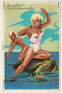 Phantasie-AK-Kaltes Wasser?-Ed.Photochrom-A.86 - Bild 1 von 2