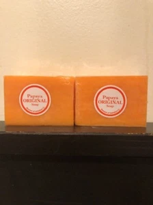 2 x JABÓN ÁCIDO BLANQUEADOR DE PAPAYA ORIGINAL. VENDEDOR DE EE. UU. - Imagen 1 de 3