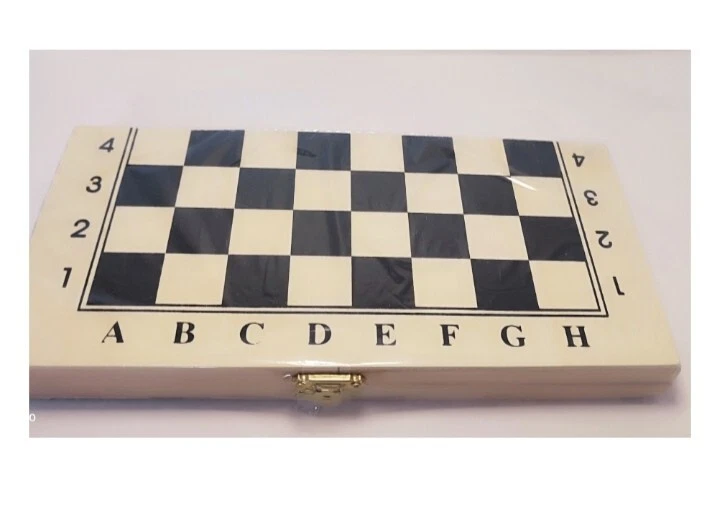 NexusGadgets 12 inch Bala Chess in Wood Cabinet with Metallic Pieces - Image 1 of 1