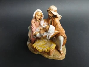 Fontanini depose Italy Nativity Figurine: Holy Family - Picture 1 of 7