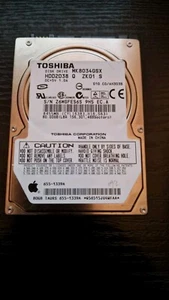 Toshiba MK8034 GSX 80GB 2.5" HDD - Afbeelding 1 van 2
