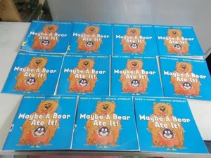 11 MAYBE A BEAR ATE IT BY ROBIE H HARRIS MICHAEL EMBERLEY TRADE PB - Picture 1 of 2