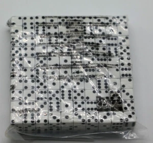 Koplow Games Pack of 50 8mm Six Sided D6 Small Square Dice White with Black Pips - Picture 1 of 2