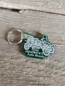 Vintage Tom Hendricks Auto Beauty Schlüsselanhänger Austin Texas  - Bild 1 von 3