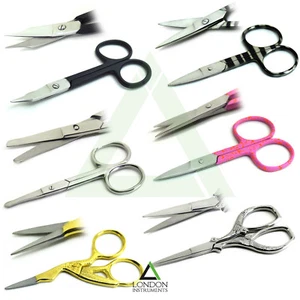Cuticle Baby Nail Hair Trimmer Scissors Manicure Pedicure Nail Art Craft Scissor - Picture 1 of 8