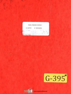 Grob RMOD, Thread Rolling Instruction Parts and Wiring Manual - Picture 1 of 2