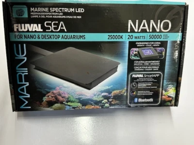 Fluval Sea Marine Nano LED Aquarium Light - 14541-Brand New Sealed 5411 - Image 1 of 4