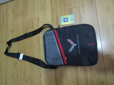 Corvette Ipad bag Merchandise Carrying Shoulder Cds Case GM Licensed NEW W TAGS - Image 1 of 3