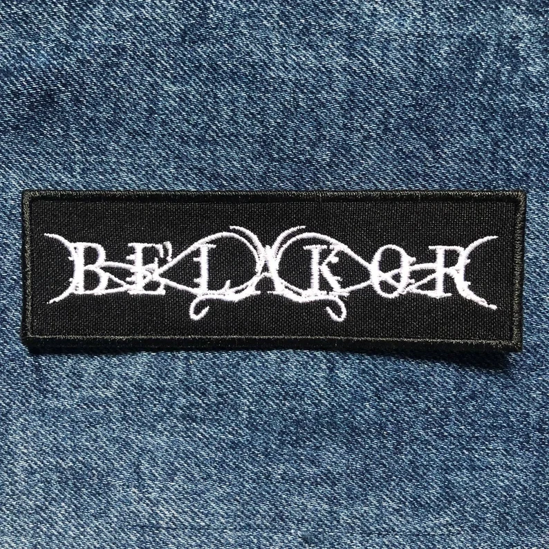BE'LAKOR embroidered patch Insomnium Omnium Gatherum Mors Principium Est  - Image 1 of 1