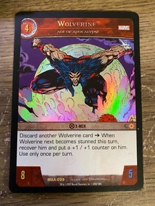 VS System Wolverine Age Of Apocalypse Foil MAA-009 Unplayed - Picture 1 of 2