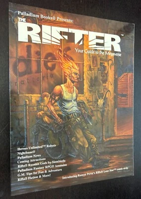 RIFTS -- The Rifter #6 (Palladium Books 1998) -- Guía RPG Foto 1 de 2
