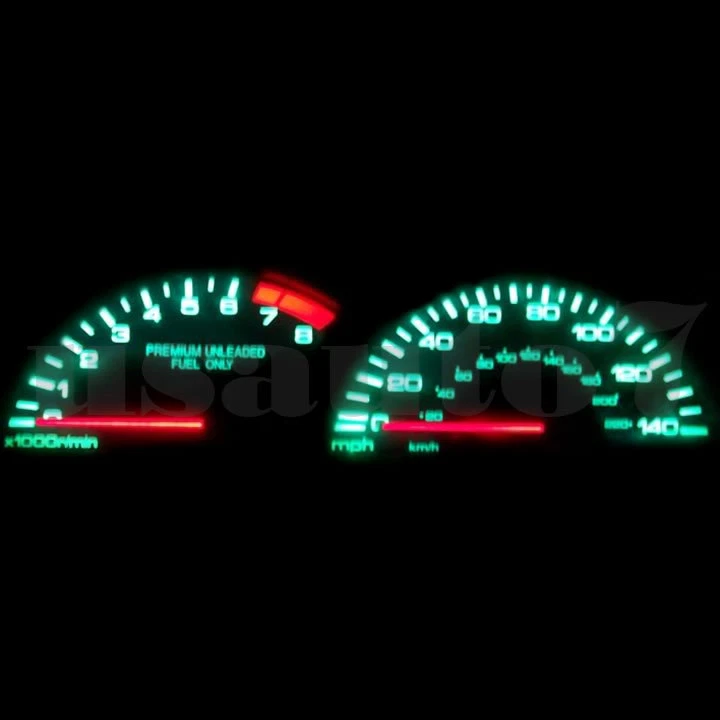 Dash Instrument Cluster Gauge Green LED LIGHT KIT Fits 92-96 Honda Prelude 4th G Foto 1 de 1