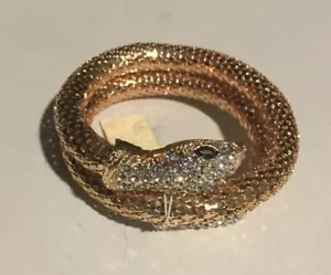 Amrita Singh Crystal snake bracelet new - Picture 1 of 8