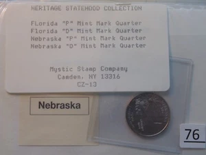 Heritage Statehood Quarter Collection 2006P 2006D Mint Set Florida Nebraska Coin - Picture 1 of 1