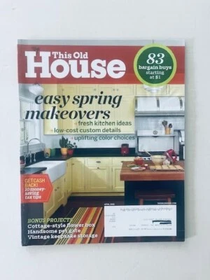 This Old House Magazine April 2010 - Image 1 of 3