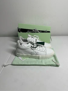 NUEVO CON ETIQUETAS OFF-WHITE Vulc Zapatilla Deportiva Baja de Cuero para Mujer EE. UU. 12 / UE 42 Blanca Roja - Imagen 1 de 11