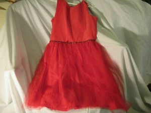 (K) Carter's Red Size 8 Girls Dress - Picture 1 of 7