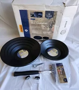 NEW"Stansport" Gold Panning Starter Kit | 14" & 10.5" Pans | 1/8" in. Classifier - Picture 1 of 10