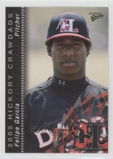 2005 MultiAd Sports Hickory Crawdads Felipe Garcia #12