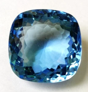 Large 73.60 Ct. Blue Tanzania of Tanzanite Cushion Cut Gemstone Gift for Women - Picture 1 of 6