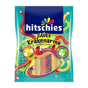Hitschies Saure Krakenarme Fruchtgummi mit vanilliger Füllung 125g - Picture 1 of 1