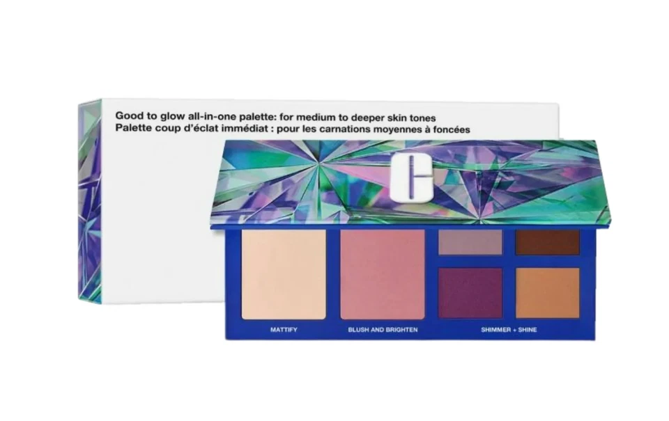 1x Clinique Good To Glow All-In-One Palette Palette Medium to Deeper Skin NIB+🎁 - Image 1 of 1