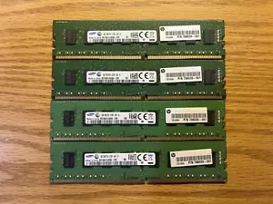 16GB (4 x 4GB) Samsung PC4-2133P DDR4 Non-ECC Desktop Memory RAM - Picture 1 of 6
