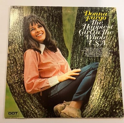 Виниловая пластинка DONNA FARGO The Happiest Girl In THe Whole U.S.A. USA DOT 26000 VG+/VG - Изображение 1 из 4