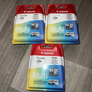 New Original Canon PG540 CL541 Ink Cartridge MX375 MX395 MX435 (5225B006) PG 541 - Photo 1/2