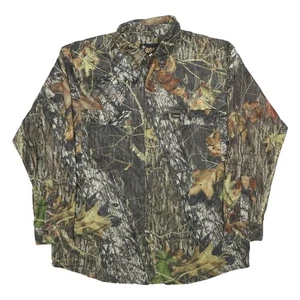 Camisa de camuflaje ROCKY para hombre XL al aire libre caza mezcla de poliéster - Imagen 1 de 6