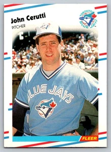 1988 Fleer #105 John Cerutti Toronto Blue Jays - Picture 1 of 2