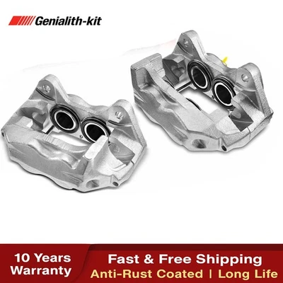 Pair Front Brake Calipers for Toyota Tacoma 2004 4Runner 1996-2002 w/ 16" wheel Foto 1 de 4